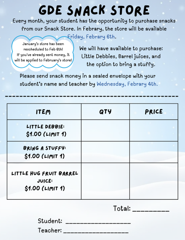 GDE Snack Store Graphic