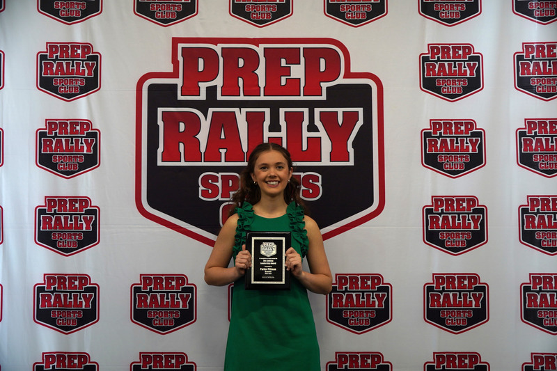 Parker Pittman at the Prep Rally Sports Awards Luncheon