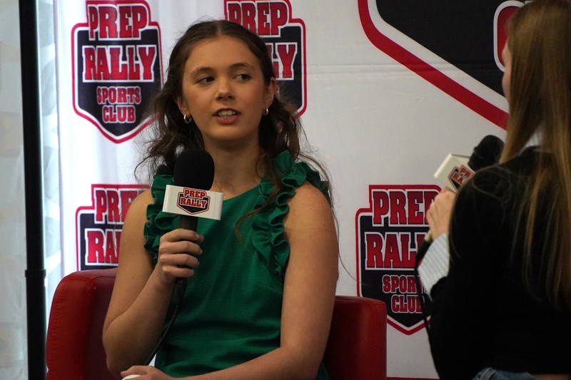 Parker Pittman at the Prep Rally Sports Awards Luncheon