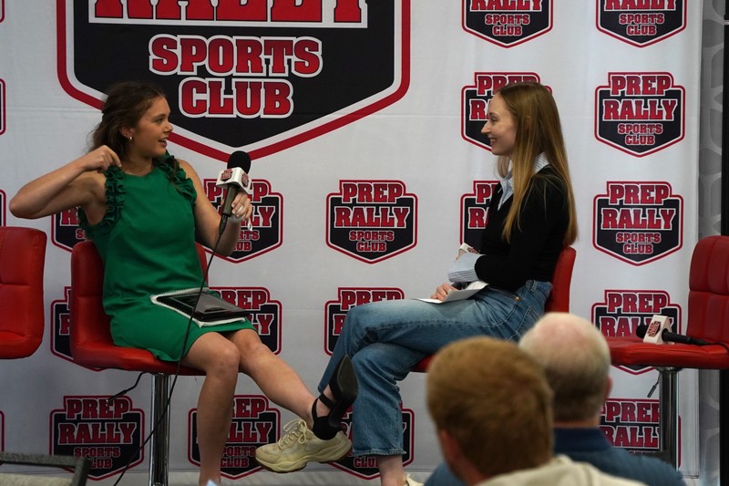 Parker Pittman at the Prep Rally Sports Awards Luncheon
