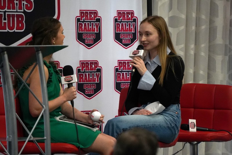 Parker Pittman at the Prep Rally Sports Awards Luncheon