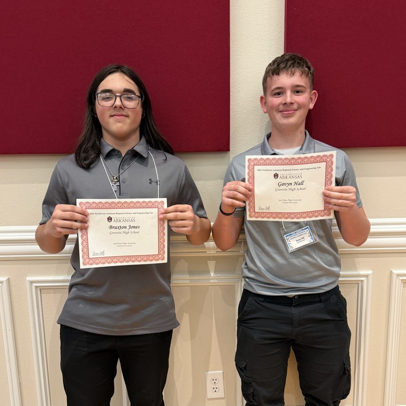 GHS at the regional science fair photos