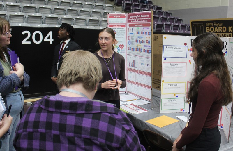 GHS at the state science fair photos