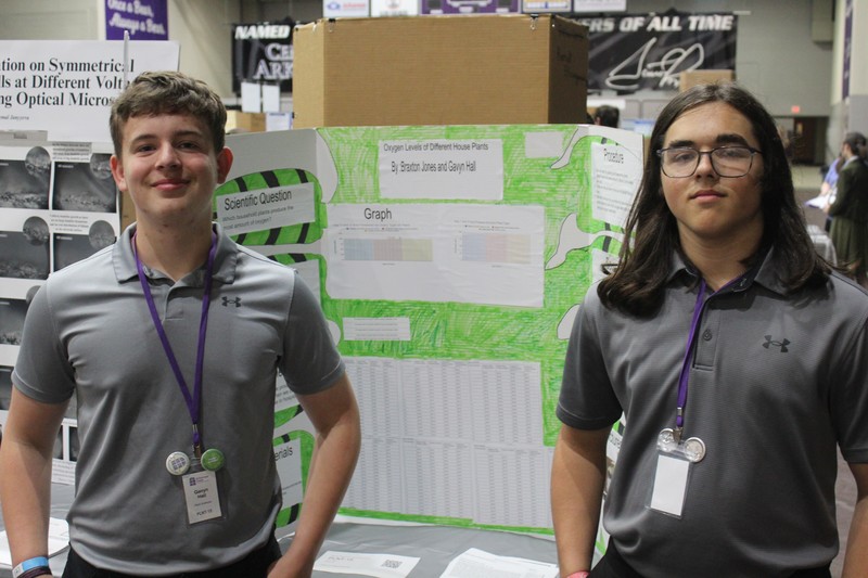 GHS at the state science fair photos