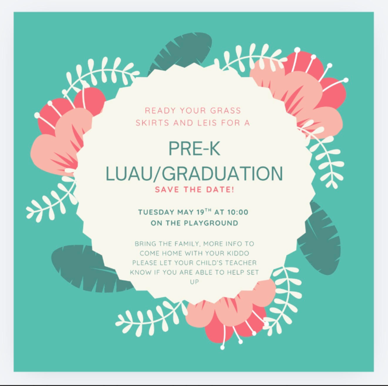 Pre-K Luau