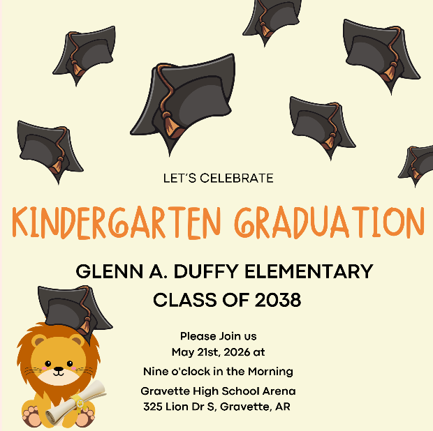 Kindergarten Graduation Graphic