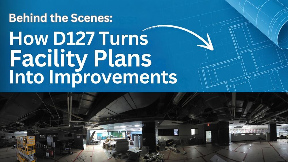 blue blueprints along with pictures of gym floors and weight room in the dark