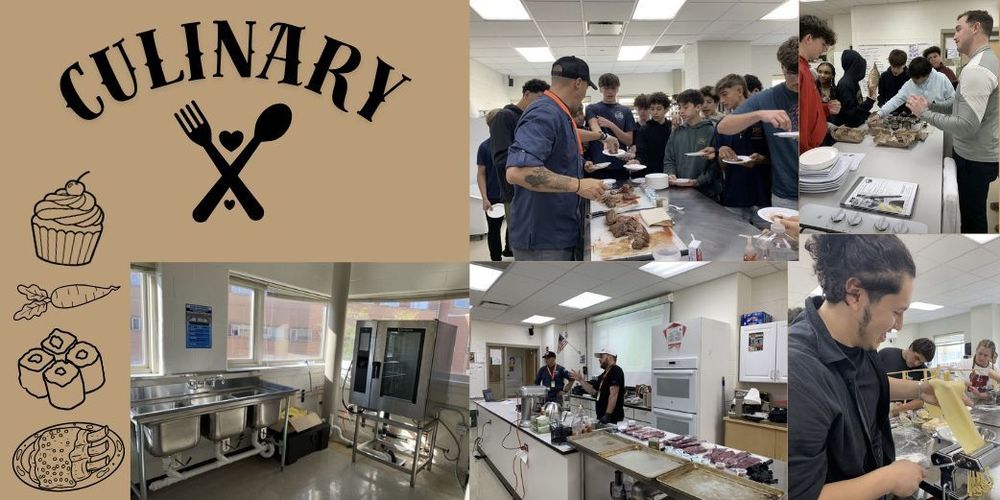 students in culinary classes