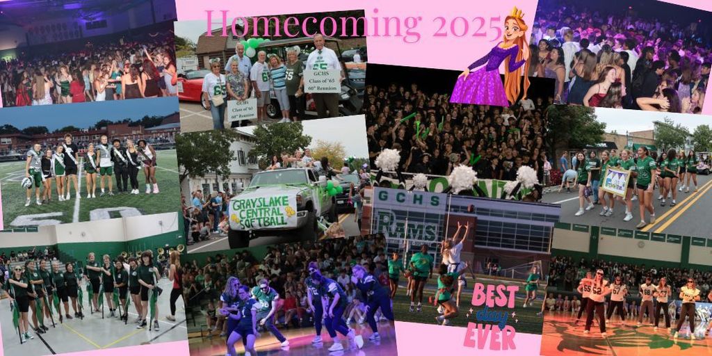 homecoming dance, football, parade and more