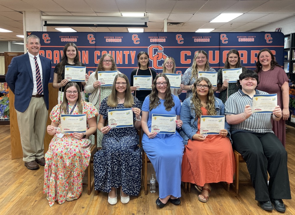 Administrators, students and teachers recognized during Apprenticeship Week Event