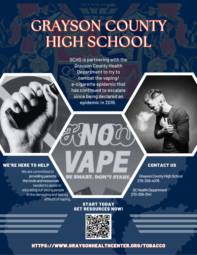 GCHS Vaping Flyer