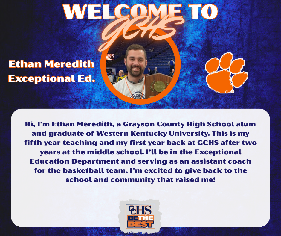 Ethan Meredith Hire Announcement