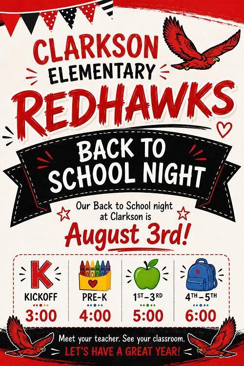 Back to school night