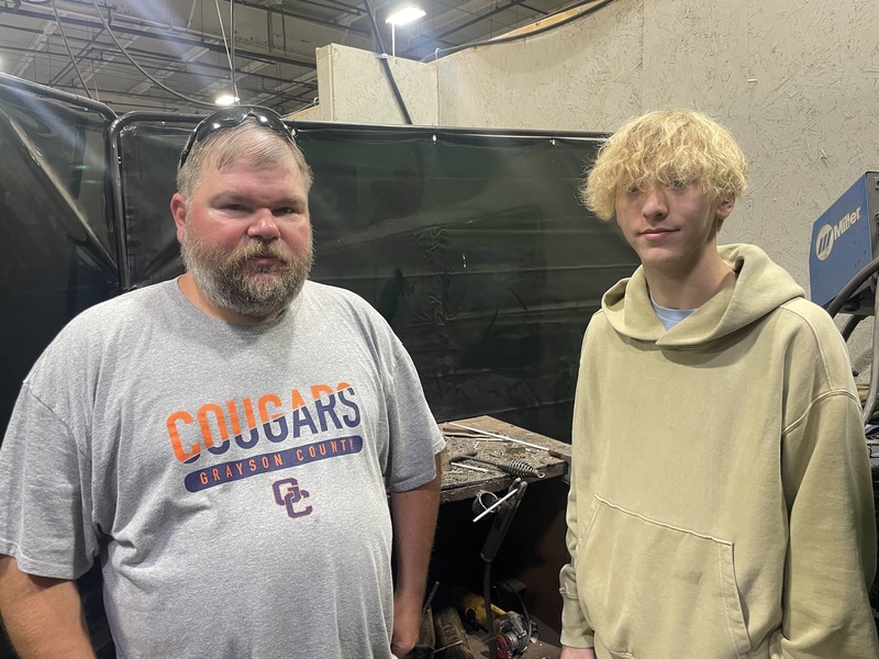 Charlie Fulkerson and Trenton Tilford