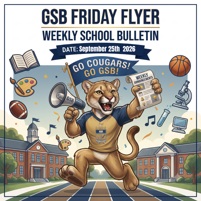 GSB Friday Flyer - September 25th 2026