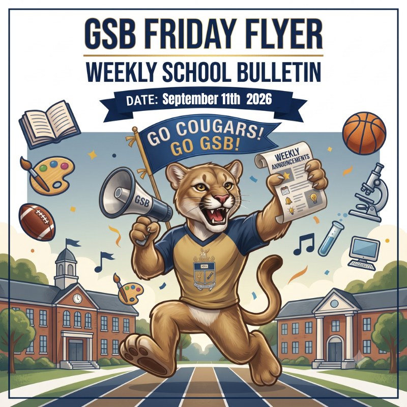 GSB Friday Flyer - September 11th 2026