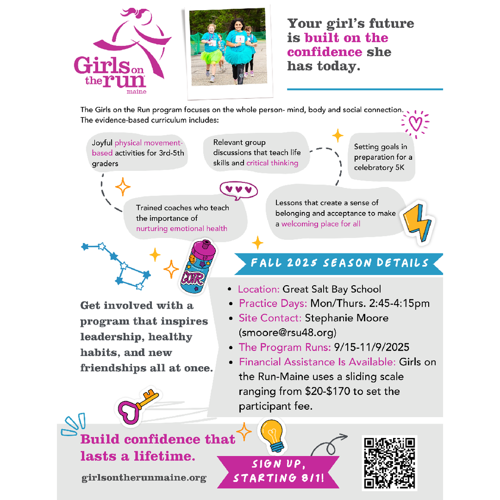 Girls on the Run at GSB!