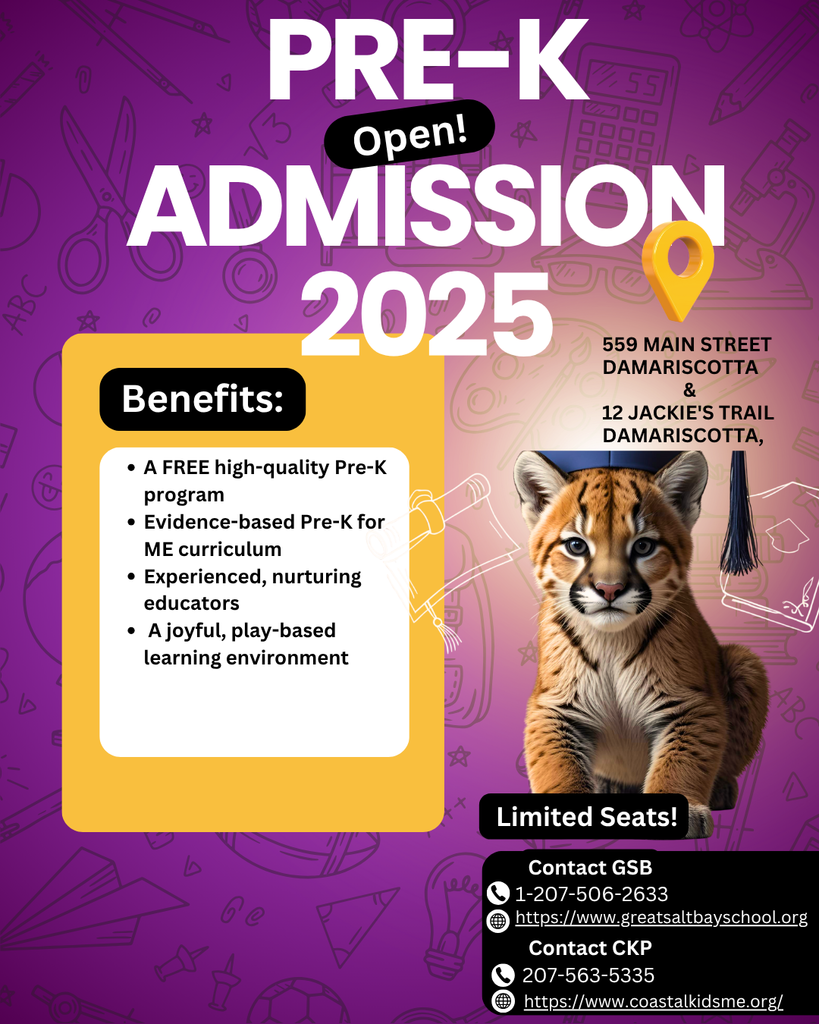 Pre-K Open Admission