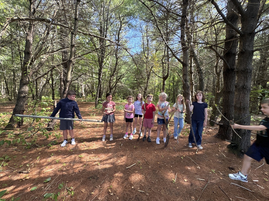PE has started our project of cleaning up the outdoor learning spaces!