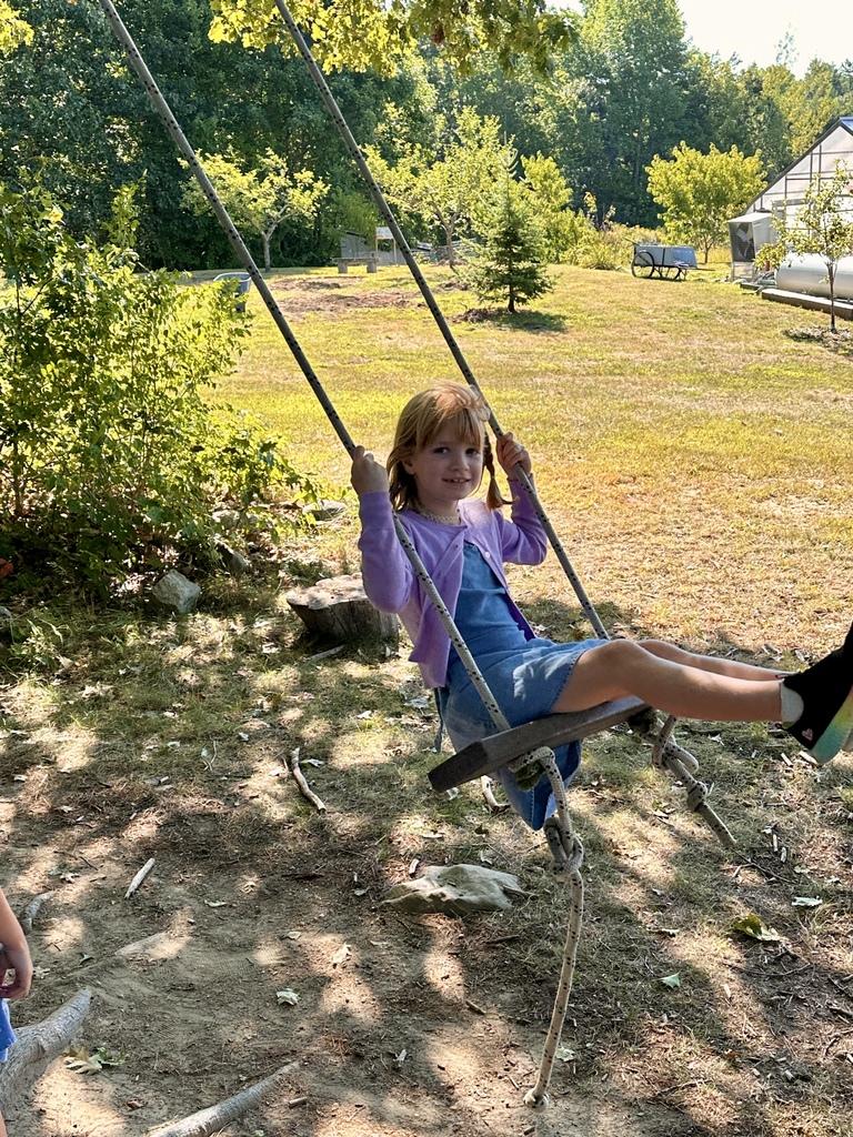 2nd graders enjoying the start of the year!