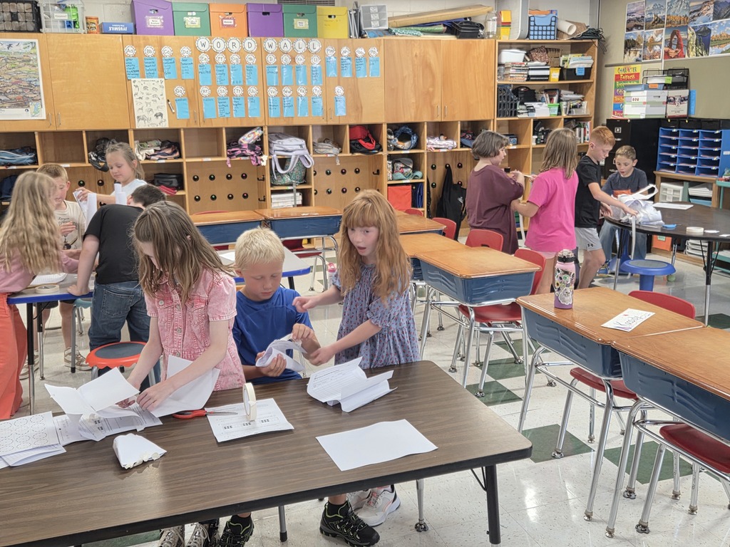 3rd grade tower building challenge!