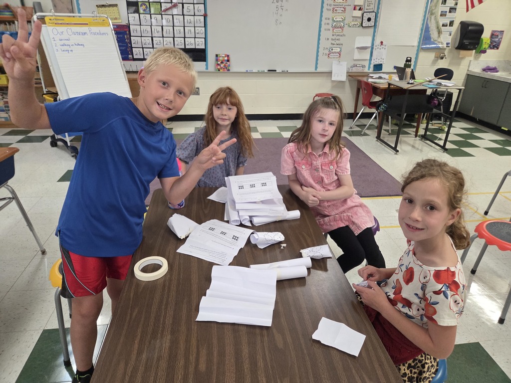 3rd grade tower building challenge!