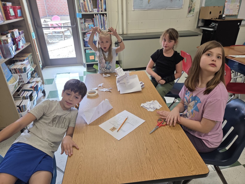 3rd grade tower building challenge!