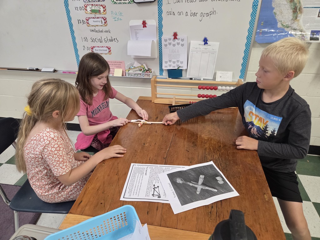 Launching a marshmallow across the room!