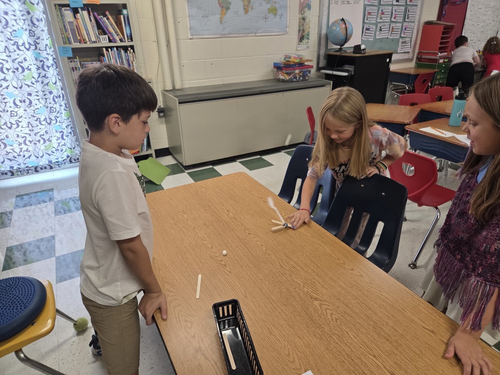 Launching a marshmallow across the room!