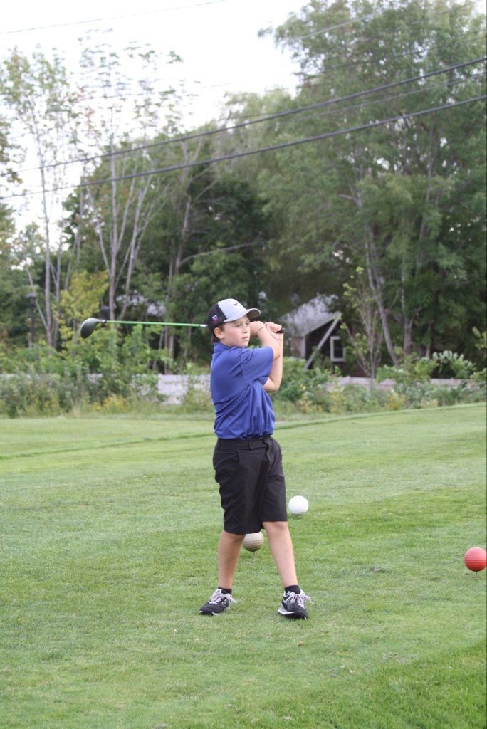 The golf team was back at it against Camden on Tuesday.