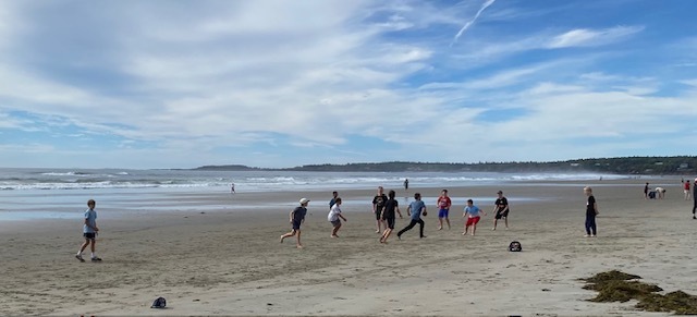 7th & 8th grades take a trip to Morse Mt. &  Seawall Beach!