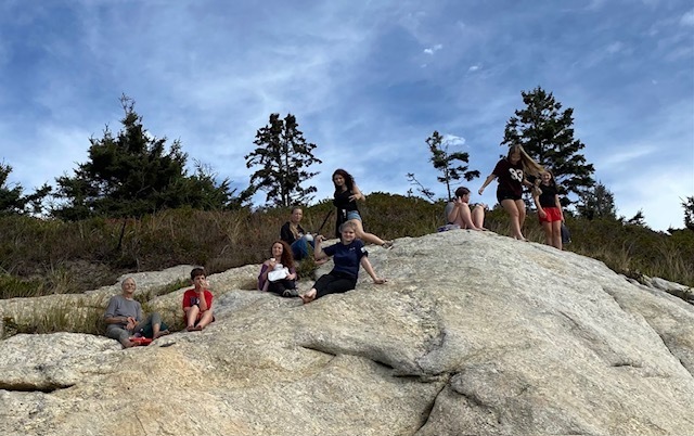 7th & 8th grades take a trip to Morse Mt. &  Seawall Beach!