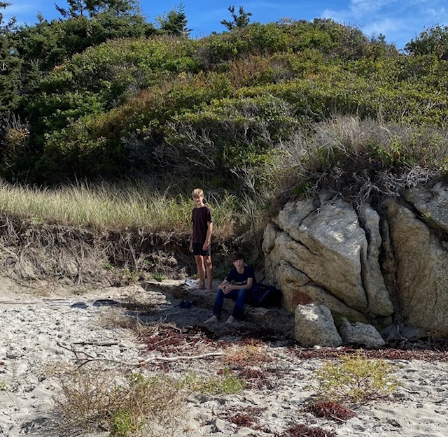 7th & 8th grades take a trip to Morse Mt. &  Seawall Beach!