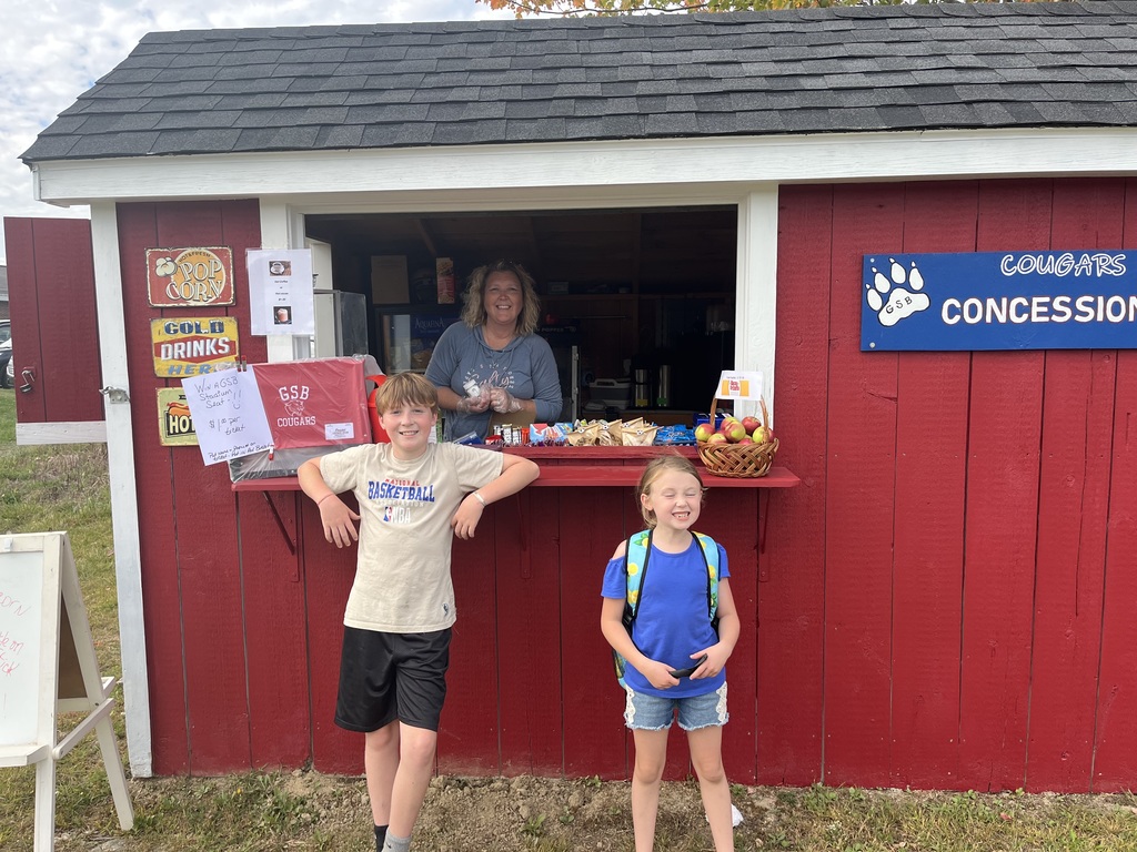 The CATS concession stand will be open 3:30-6:30 today (9/29) for GSB's home soccer games!