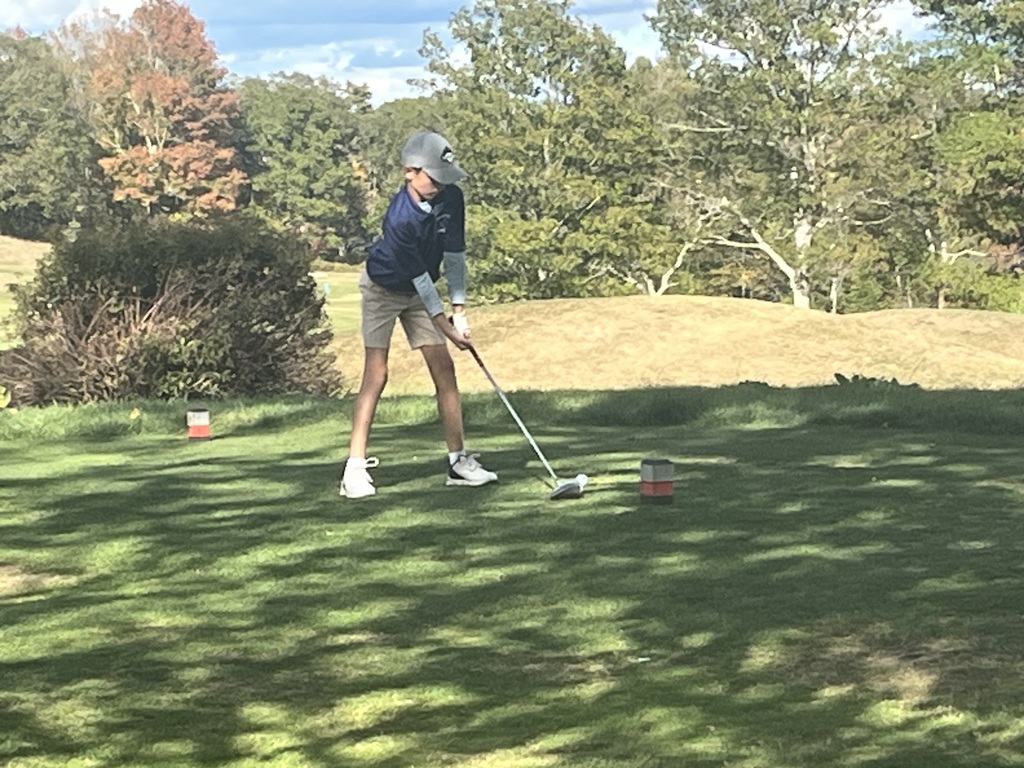 The golf team hosted Troy Howard last night at Wawenock golf course and came out on top!