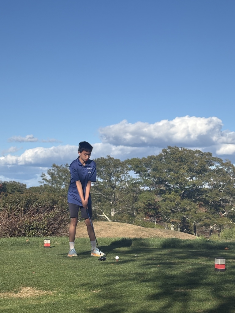 The golf team hosted Troy Howard last night at Wawenock golf course and came out on top!