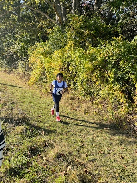 Both the boys and girls cross country teams came in second place out of six teams at yesterday's meet at Salt Bay Farm!