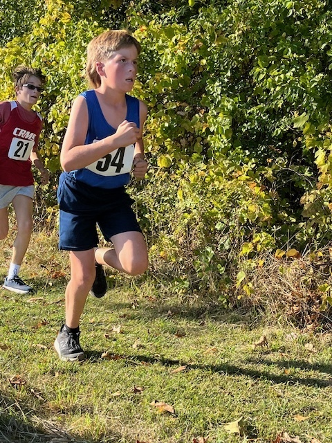 Both the boys and girls cross country teams came in second place out of six teams at yesterday's meet at Salt Bay Farm!