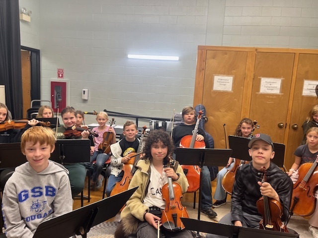 5/6 Strings Orchestra rehearsal