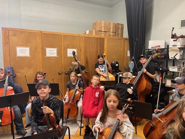 5/6 Strings Orchestra rehearsal