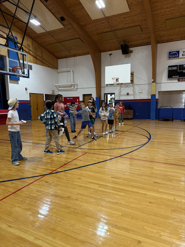 Mrs. Girard's homeroom participates in Figure it Out Friday during homeroom time. This round was a challenge to create the farthest flying plane.