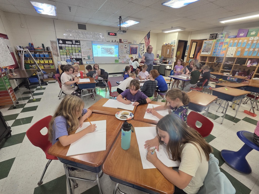 Third graders have begun learning about the importance of oysters to our community