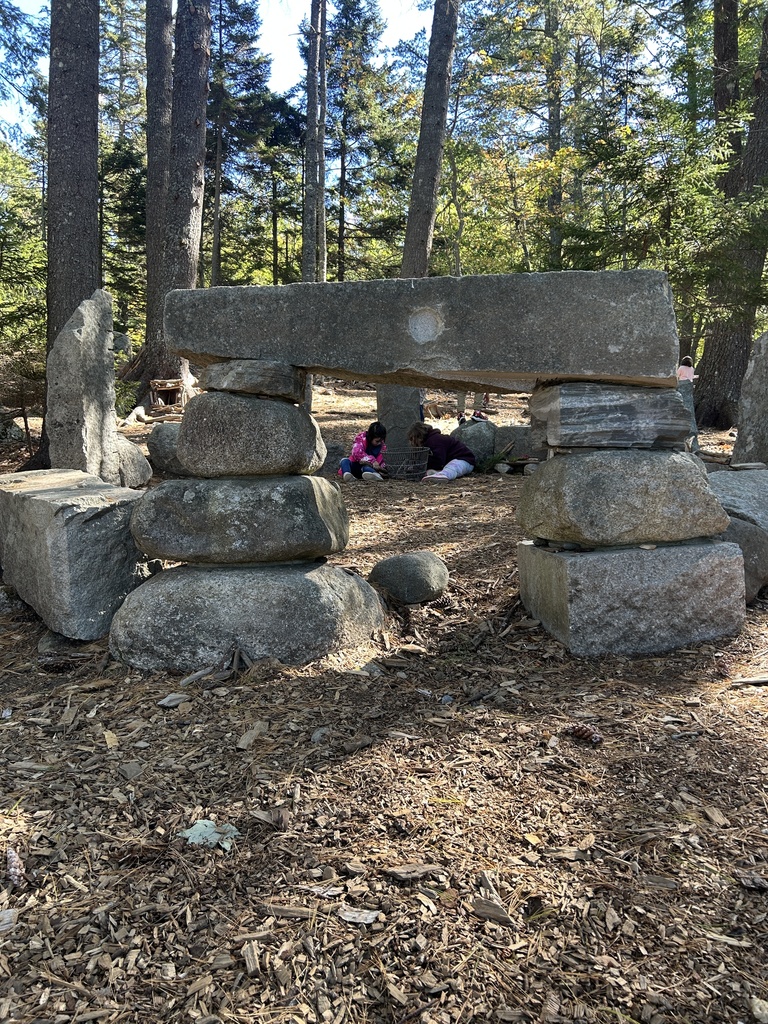 Mrs. Michaud's class had a beautiful day to explore the Botanical Gardens. They found all the trolls, created fairy houses, played in the children's garden, and of course saw beautiful flowers!