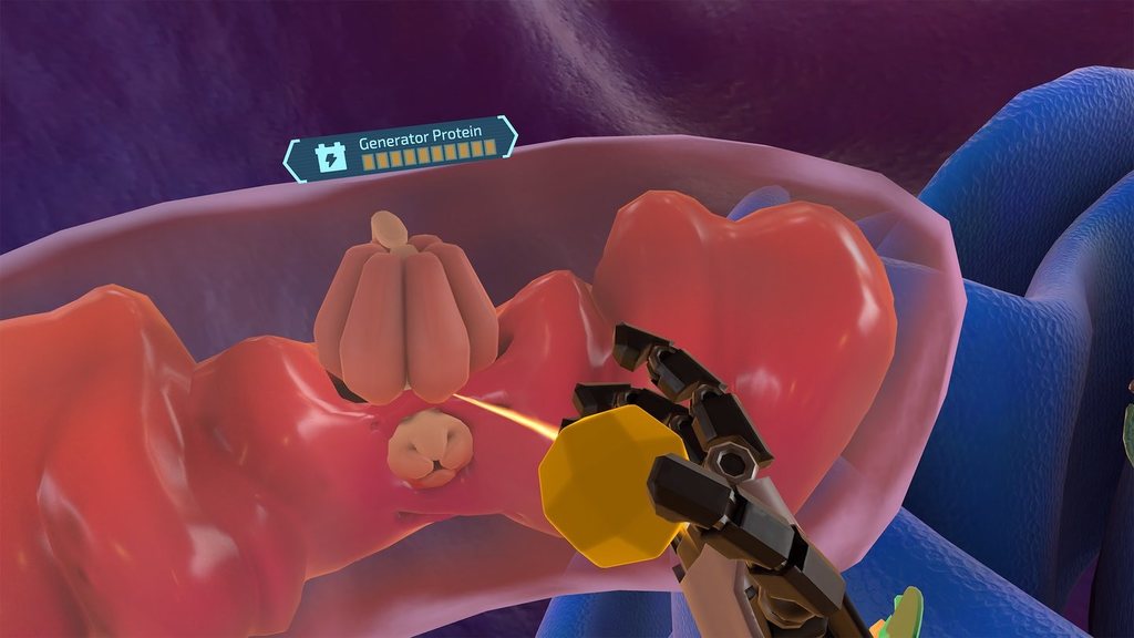 7th graders dive into a cell to interact with organelles in VR