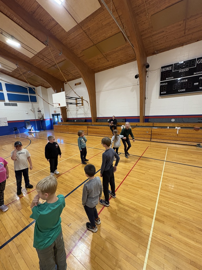 Mr. Sirkel, Ms. Katy, and Ms. Erin are co teaching a rhythm and dance unit this month to 3rd and 4th graders! 