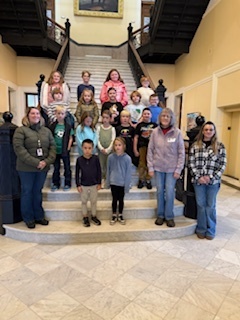 3rd graders visit the state capitol!