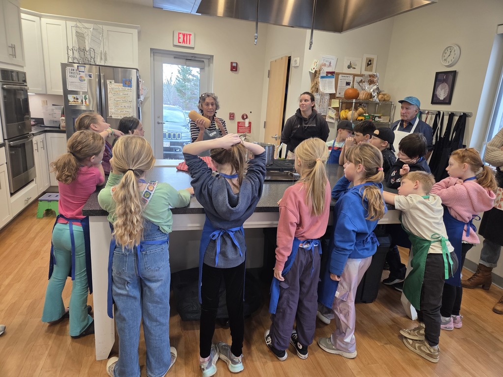 Our third graders enjoyed our monthly FARMS lesson