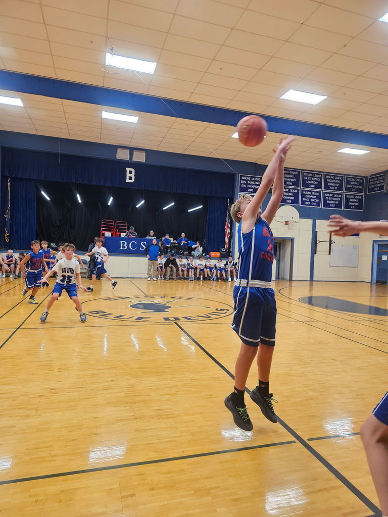 The 7th grade boys basketball and girls basketball teams went to Bristol yesterday. 