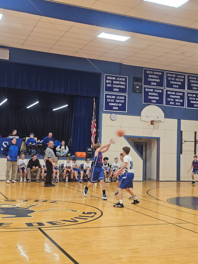 The 7th grade boys basketball and girls basketball teams went to Bristol yesterday. 