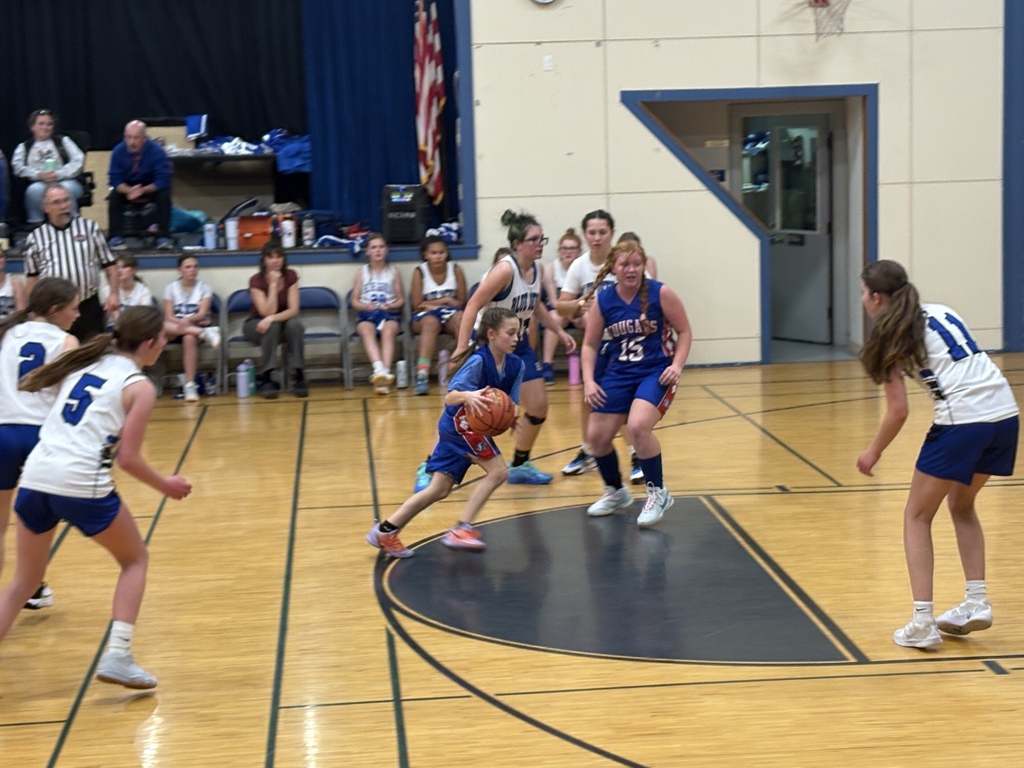 The 7th grade boys basketball and girls basketball teams went to Bristol yesterday. 